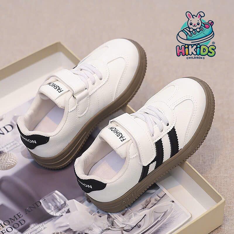 Giày Thể Thao Trẻ Em  Sneaker Bé Trai, Bé Gái Chất liệu da mềm mại thoải mái êm chân Size 27-38 Cho bé từ 3 tuổi - 18 Tuổi.