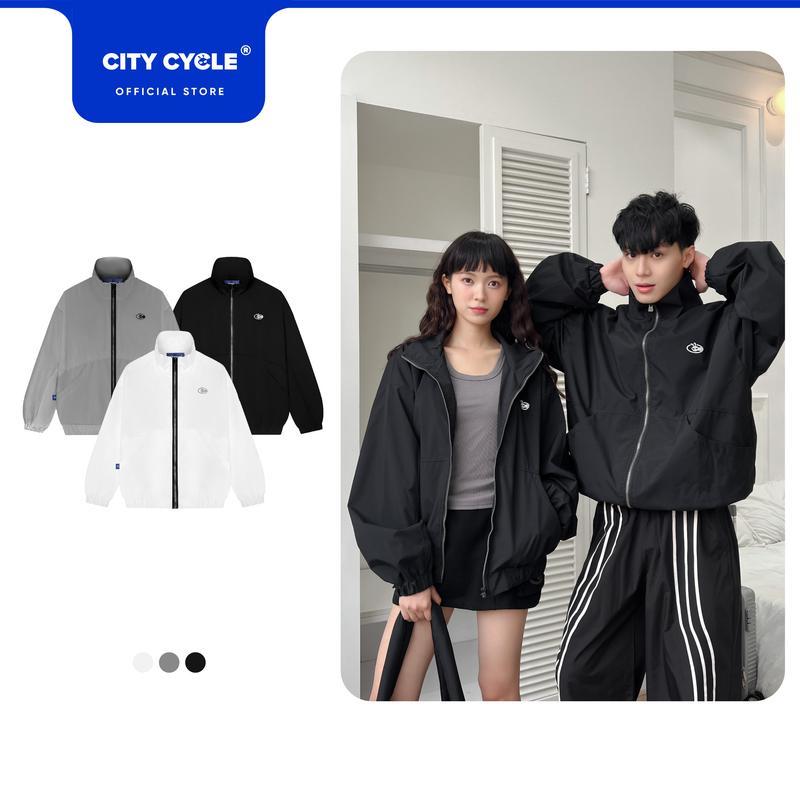 Áo khoác gió bomber nam nữ chống nước mùa hè Local Brand Chính Hãng City Cycle Áo Khoác Gió Oxy Vibes