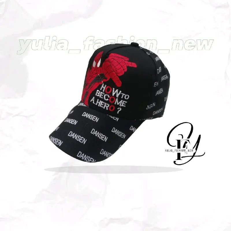 topi anak bordir spiderman sablon dansen/topi anak baseball bordir spiderman 4