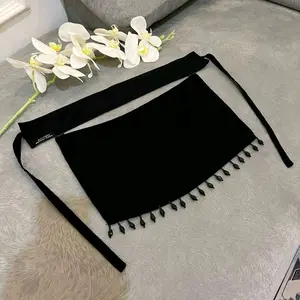 Niqob Bedoonesm siffon premium pendek cantik elegan