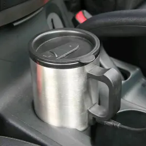 Cangkir Pemanas Air Elektrik Mobil Travel 450ml