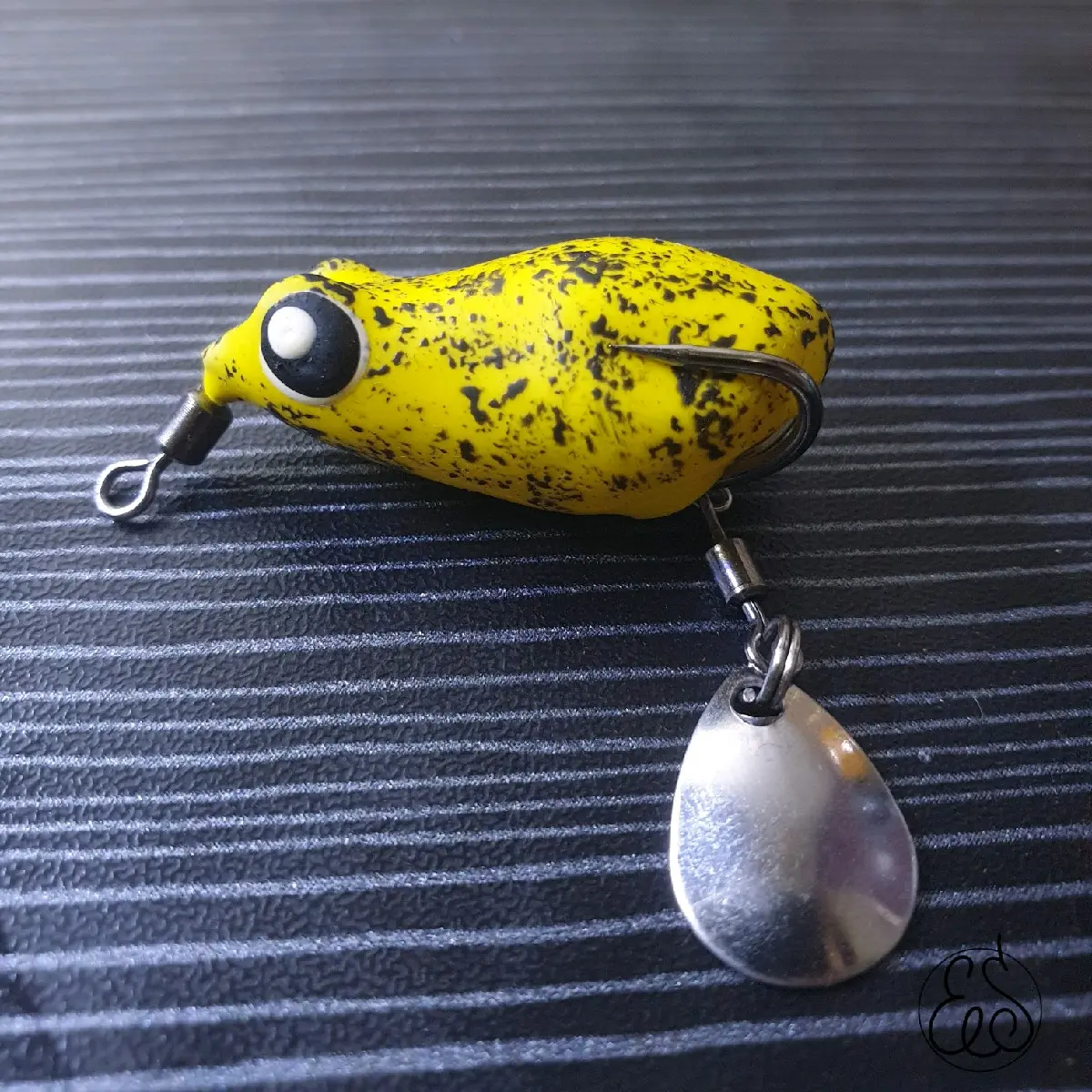 Soft Frog Tompel 3,5cm Killer Umpan Casting Toman Gabus Estusae Lure Soft Frog VMC