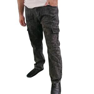 Cargo 6 pocket long pants premium quality jeans.Non Stretchable kain Size 27 - 38