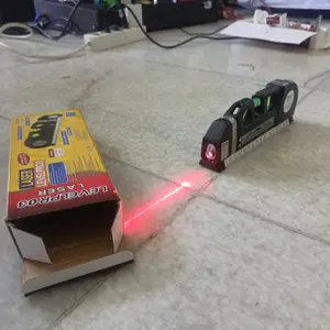 Waterpass Laser Level Pro 3 dengan Alat Ukur 250 cm Multi-Purpose Tool