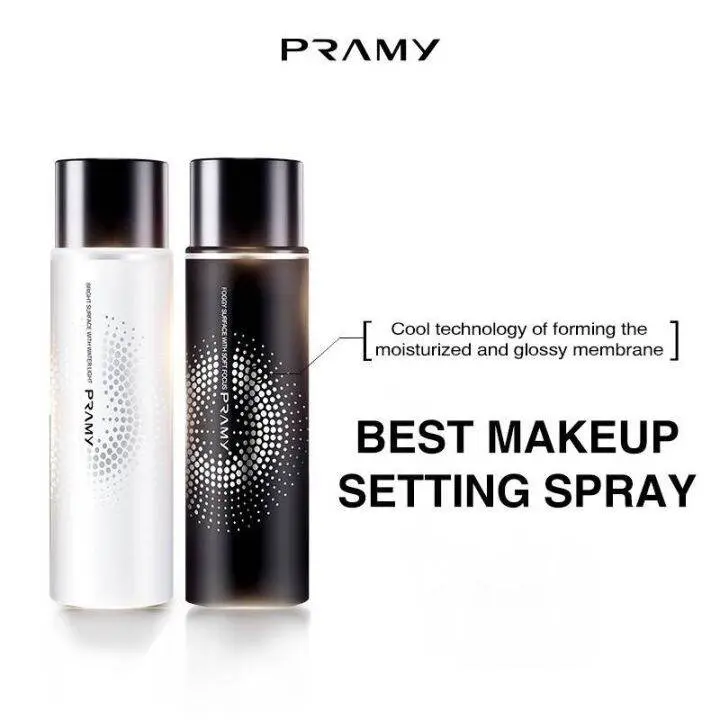 【Buy One Get One Free】Pramy Moisturizing Setting Spray Dewy & Matte Finish 65 ML Primer Anti Cakey Tahan 12 Jam Melembabkan & Kontrol Minyak Berlebih Fixing Spray Oil Control