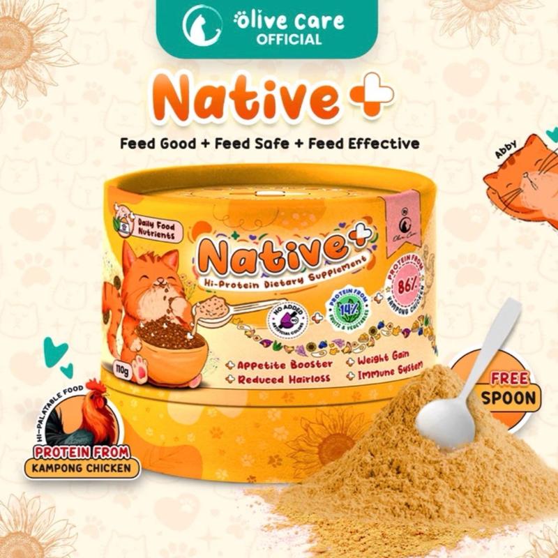 Natives olive care vitamin penggemuk kucing 0