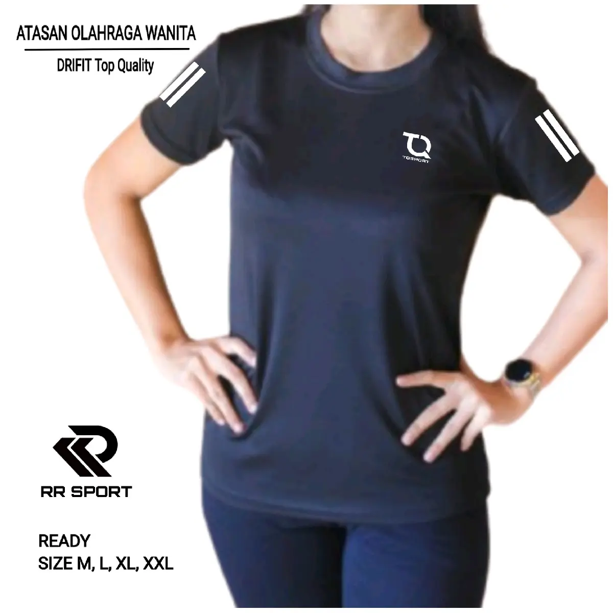 Baju olahraga wanita baju senam baju aerobic baju yoga baju fitnes baju zumba baju atasan senam kaos atasan senam kaos aerobic kaos zumba lengan pendek TQ 01