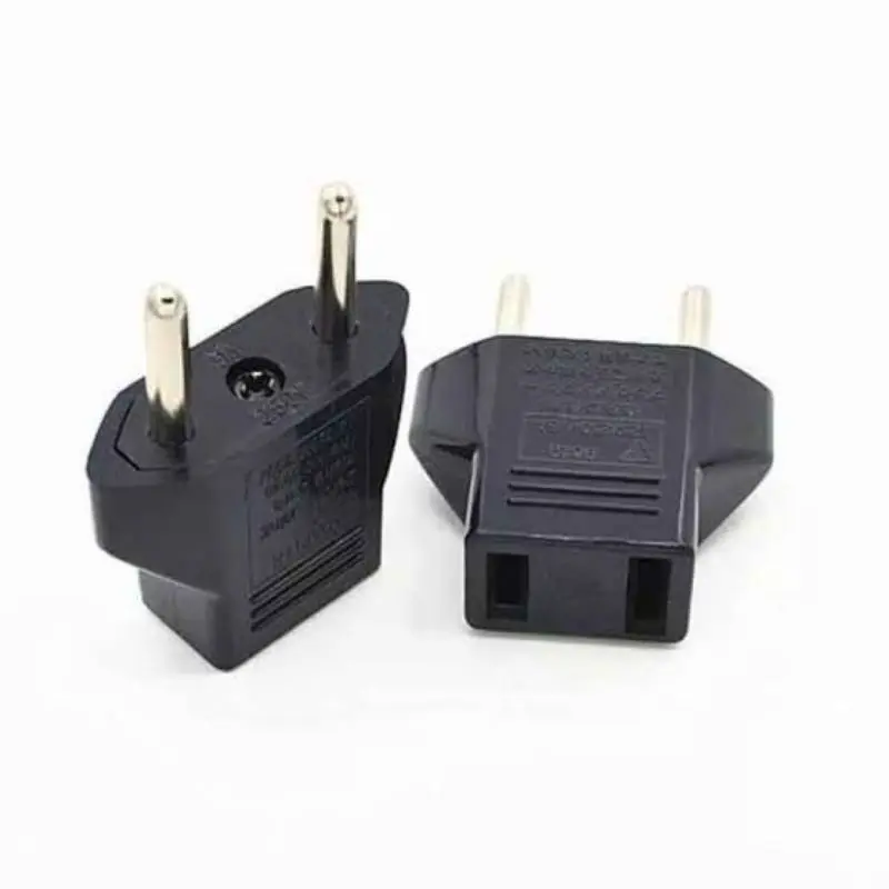 Adapter Sambungan Kepala Charger Gepeng Over Steker Kaki Gepeng Ke Bulat 1