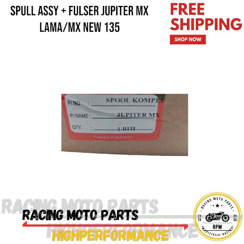Spull spul Assy komplit Fulser Jupiter mx - Mx lama - Jupiter mx new Kualitas Bagus 4