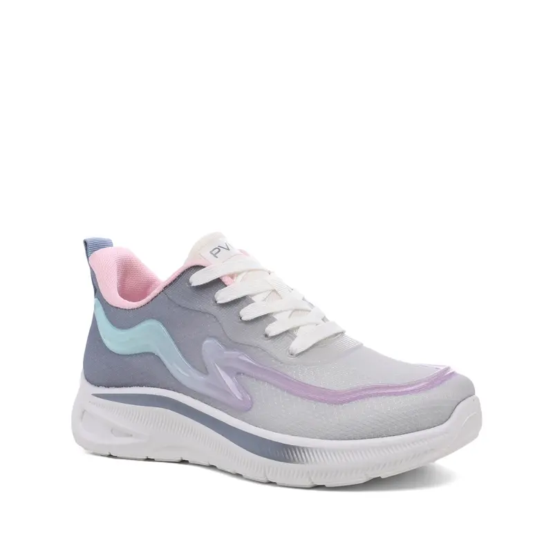 PVN Sporty Fun Collection Sneakers Sepatu Wanita Pink Biru Abu Putih 4