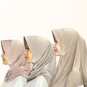 Snada Hijab Sport Instan Pet Tebal Glossy Size S Middle M L