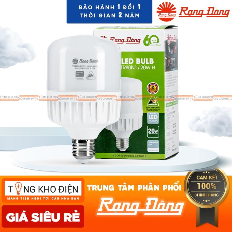 Bóng đèn LED bulb 20w Trụ Rạng Đông, ChipLED SAMSUNG