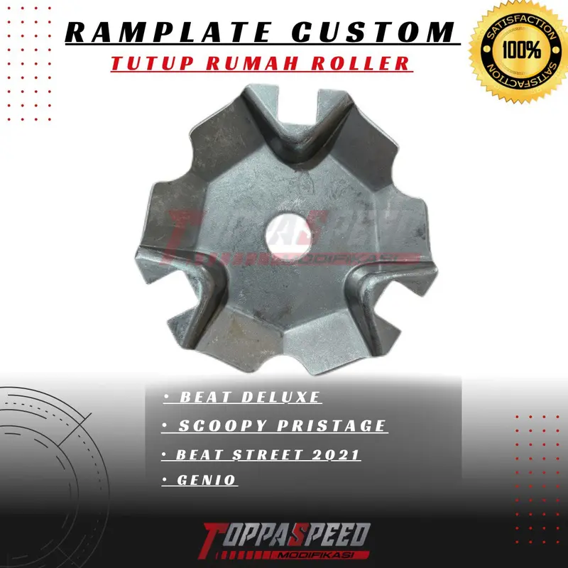 TUTUP RUMAH ROLLER GENIO/BEAT DELUXE/SCOOPY NEW CUSTOM KODE (KOJA) 5