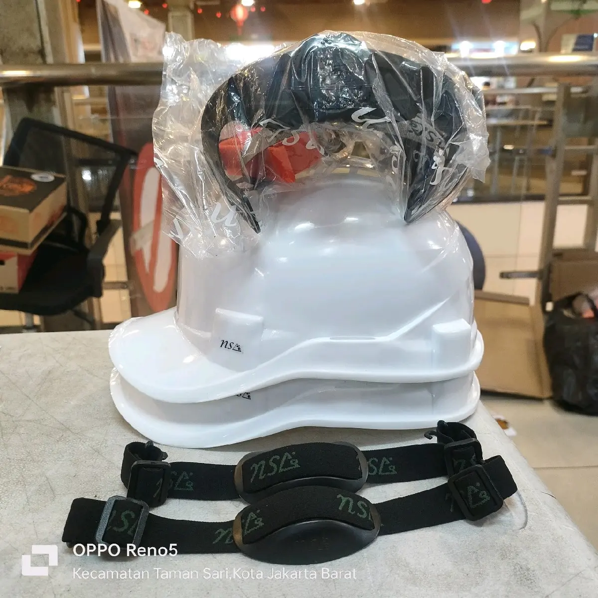 Helm Safety NSA Vented Original - Safety Helmet Nsa Iner Fastrack