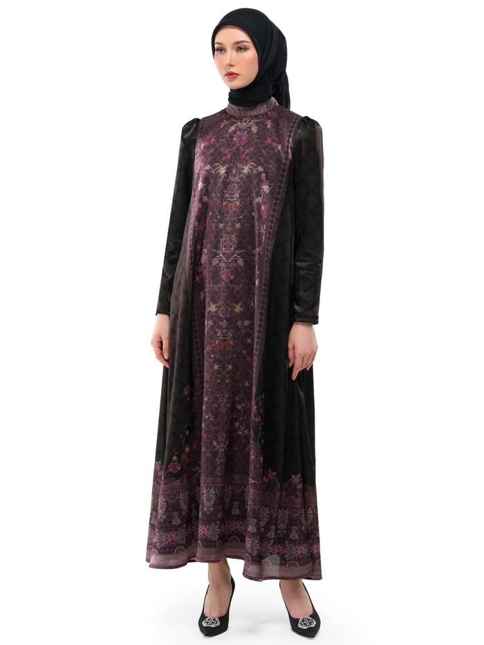 Gambar Nada Puspita - Raudhah Raya Loose Dress - Black, S dari Nada Puspita Kota Administrasi Jakarta Timur Tokopedia