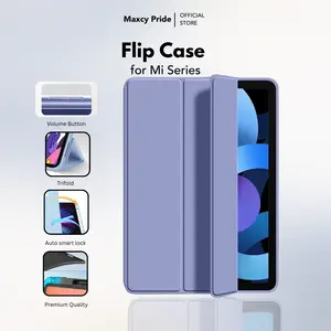 Flip Matte Case Kompatibel Untuk Xia omi Red Mi Pad 2 SE 11 / 8.7" / Poc o Pad / Mi Pro 12.1 Casing For Mi Pad 7 / 6 / 5 6s Pro Smart Auto Lock
