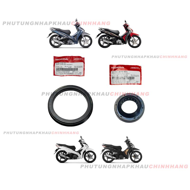 Phốt bánh trước Trái Phải Future Led Future Mập Wave RSX Blade S110 RS 110 Phốt nhông đồng hồ Future 125