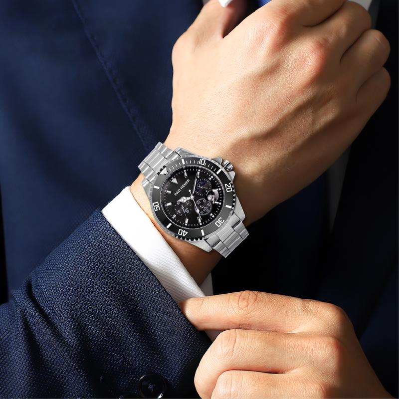 PAD HENER Sky Master Stainless Steel Original Water Resistant Jam Tangan Unisex Analog 2