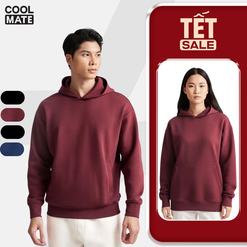   MUA 2 GIẢM 10%  Áo Hoodie nỉ All-day Unisex thoáng khí giữ ấm cơ thể - FW25 - Coolmate 