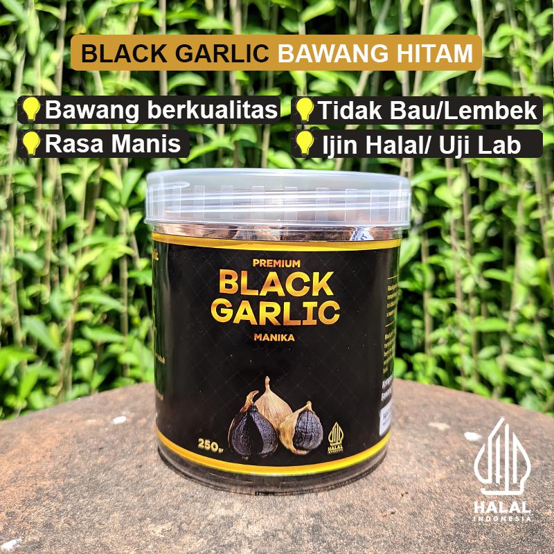 Black Garlic Tunggal Manika 250g Bawang Hitam Lanang Kualitas Pilihan 2