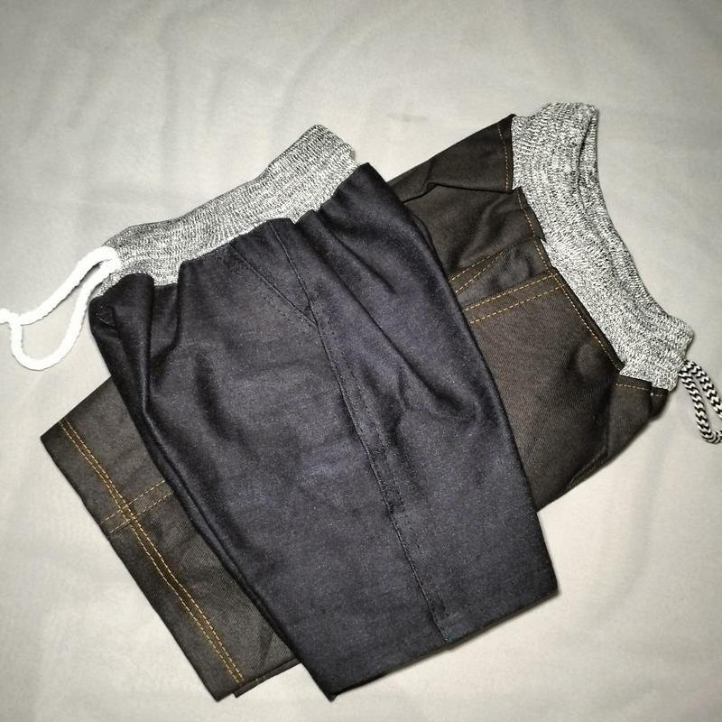 CELANA PENDEK ANAK BAHAN LEVIS JEANS RIP PINGGANG KARET//CELANA PENDEK ANAK 5