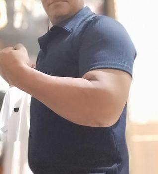 Product Review of Polo Motion Knit - All In Chris Putra - Premium Mango Knit T-Shirt Pria Oversize Baju Knit Pria Casual Comfortable from E**E 0