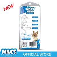 Gambar MACS Penggaris Set Isi 4 pcs Akira dari Macs World Kota Administrasi Jakarta Utara 2 Tokopedia