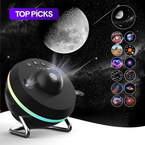 ギャラクシープロジェクターナイトライト、USBパワードギャラクシープロジェクターナイトライト、星空プロジェクターナイトライト、寝室用アンビエントライト、ホームデコレーション