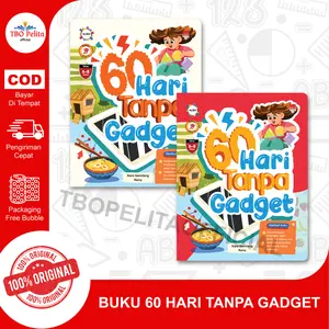 Buku 60 Hari Tanpa Gadget (Isi Sama Hanya Beda Warna Cover)