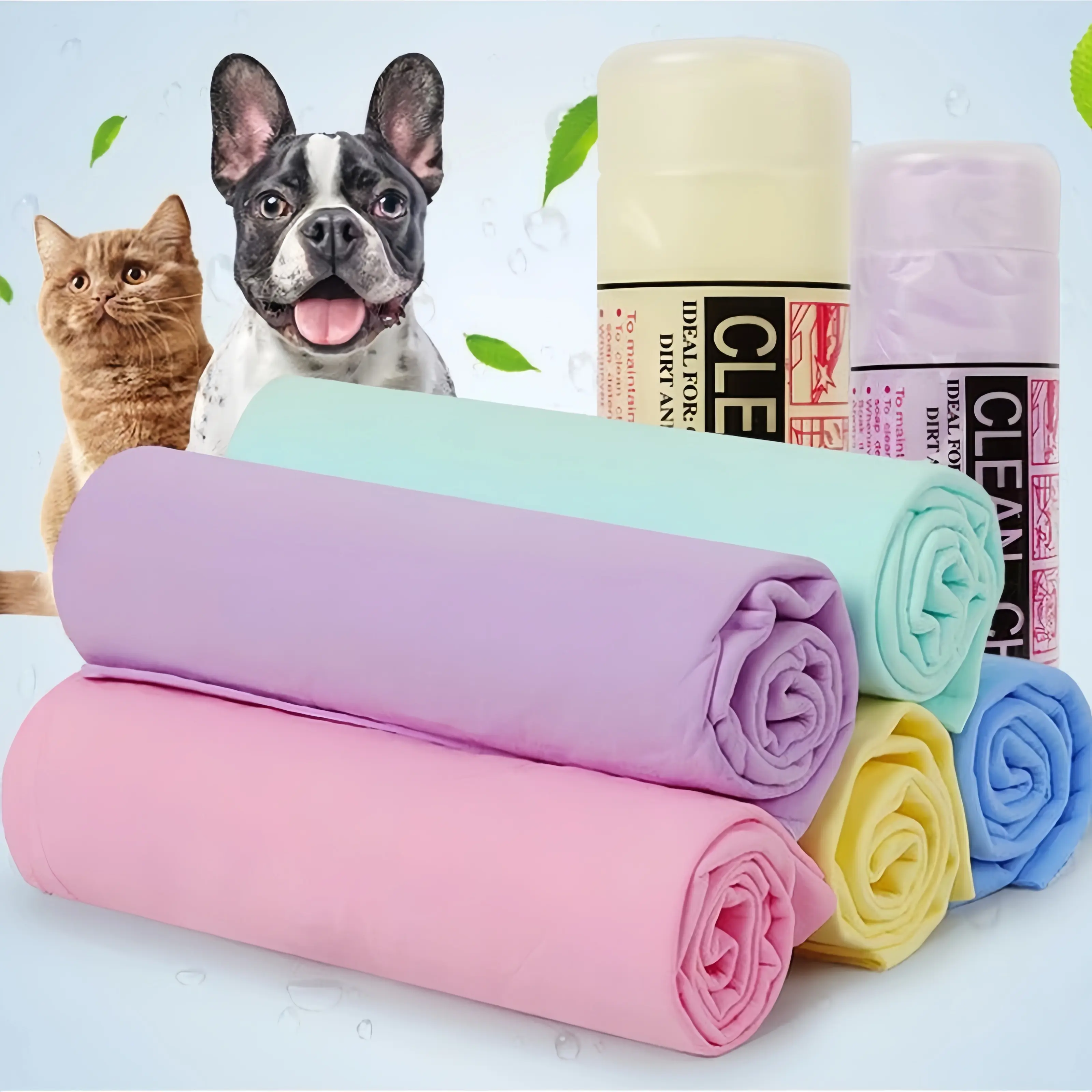Super Absorbent Cat Dog Bath Pet Towel - Quick-drying and Thick Soft Towel