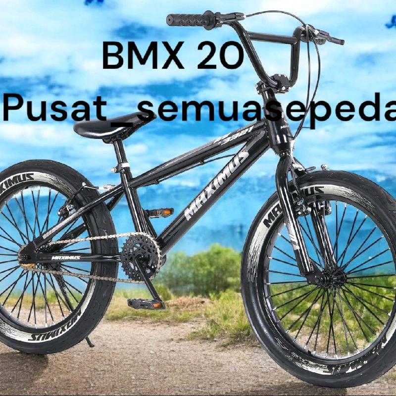 Sepeda BMX Anak Besar SD-Dewasa 20 Inch Ban Jumbo 3.0 Fat Tyre Outdoor 3