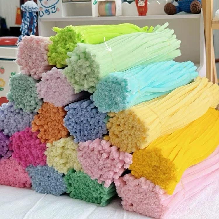 Hàng Loại 1 Kẽm Nhung lông xù 7-8mm mịn,dày mướt handmade diy