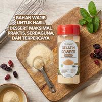 Gambar NUTIVER Gelatin Bubuk Food Grade 100gr Gelatin Powder Dessert Jelly Puding Kue dari NUTIVER.ID Kota Tangerang Selatan 3 Tokopedia