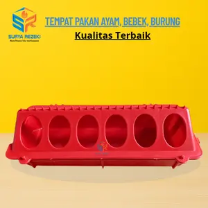 Tempat makan anak ayam bebek dan unggas anti berserakan