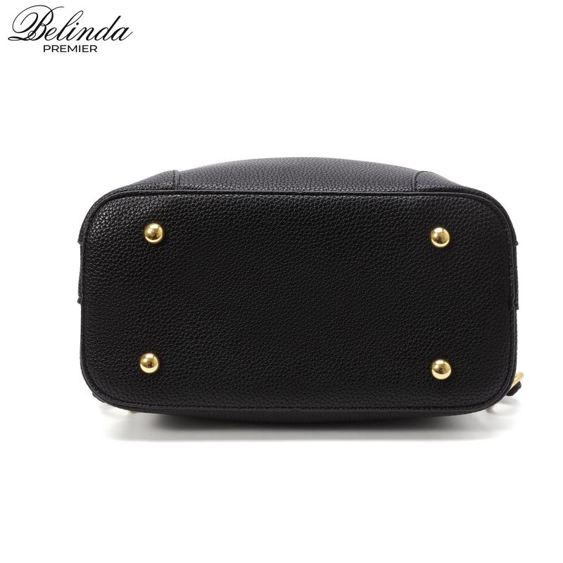 Product Introduction of BELINDA PREMIER Sling Bag For Woman High-End Leather Bucket Bag 2Way Korean Fashion Ladies Handbag Shoulder Bag BP057 17