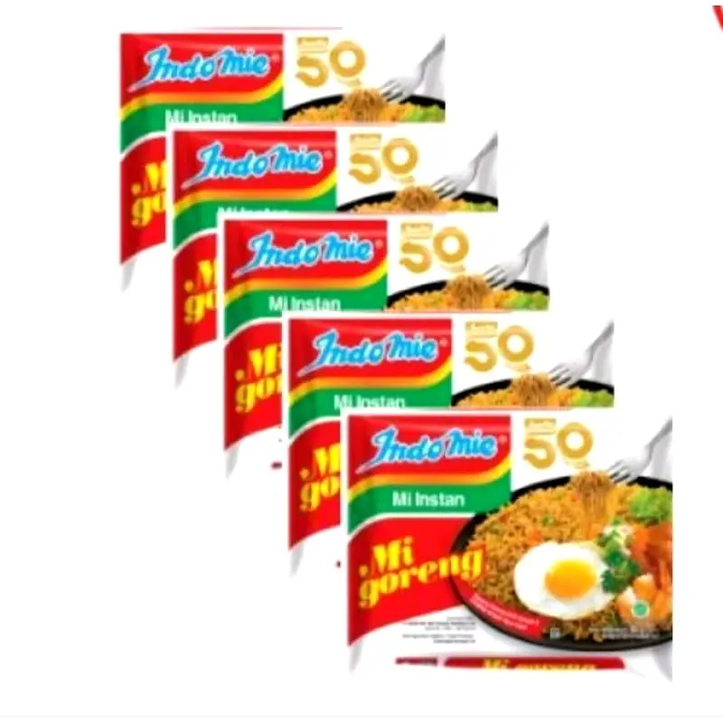 (PAKET HEMAT 5PCS) Indomie goreng/kuah  Food Instan Noodles Makanan