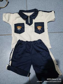 Product Review of Setelan Anak Laki-Laki Seven pocket 1-5 tahun pakaian Katun anak Parsel from E**a 0