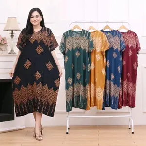 Paket Daster Jumbo Rayon 100 Dapat 3 Busui Terbaru Terlaris / Paket Daster Murah Meriah  / Dress Rayon Jumbo Menyusui Motif Kekinian Cantik Bumil