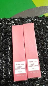 Product Review of HOBE BAR Probiotic Oral Spray - Sugar-Free, Alcohol-Free, and Preservative-Free, Peach Mint Flavor for Fresh Breath (20 ml) hobe  bar pewangi mulut semprot mouth spray parfum  mulut Liquid from T**a J**e X**😘 3