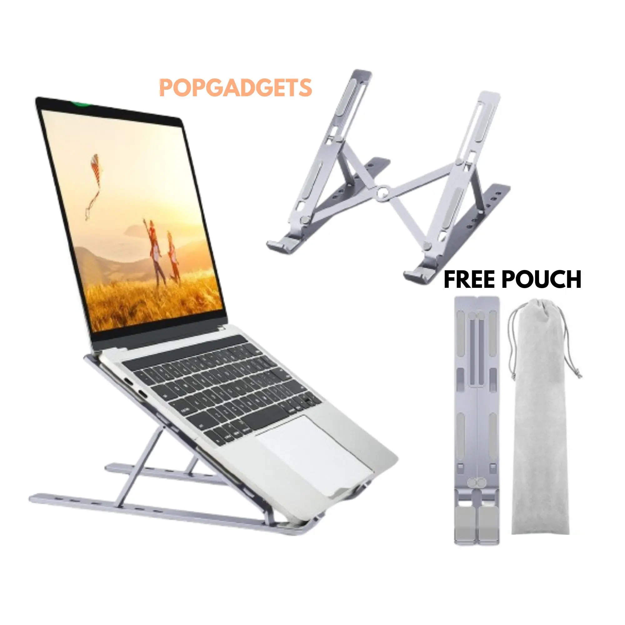 Stand Laptop Aluminium Stand Holder Laptop Stand Holder Ipad Stand Holder Tablet Stand Laptop Portable