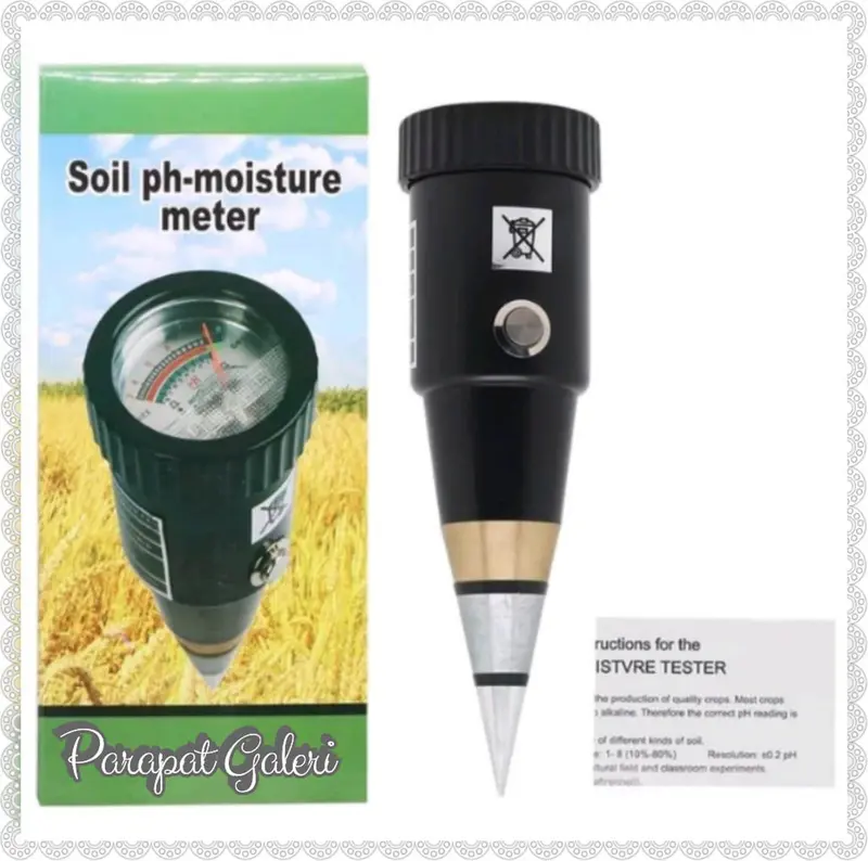 Soil Moisture Alat Pengukur Ph Tanah Alat Penggukur Tanah 2 In 1 Pen Type Ph Meter Soil Analyzer 0