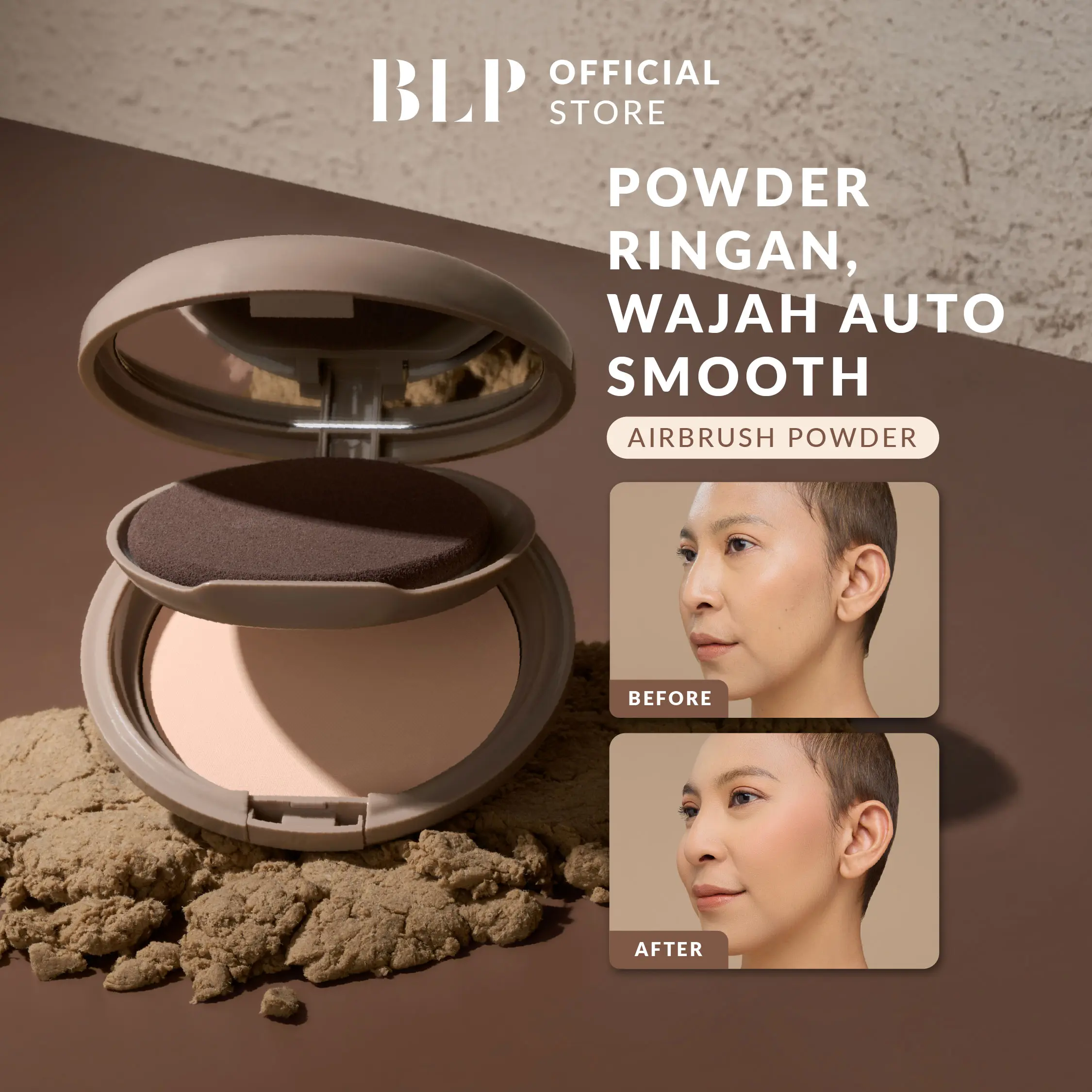BLP - Airbrush Powder - Bedak Padat