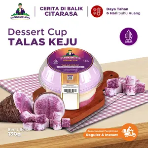 Lapis Bogor Sangkuriang - Dessert Cup Talas Keju - Oleh-oleh Khas Bogor
