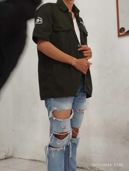 Product Review of FALPROJECT CASUAL AVG 032 work shirt pria kemeja kerja dengan 6 pocket from j**n g**a 0
