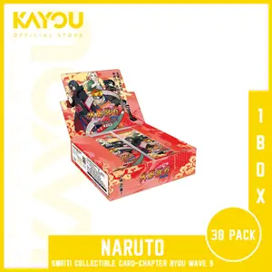 KAYOU Naruto Byou Wave 9 Kartu Koleksi Smriti Seri 2 dengan 132 Desain Kartu 8 Tingkat Langka Edisi Pop Art & Tarot card