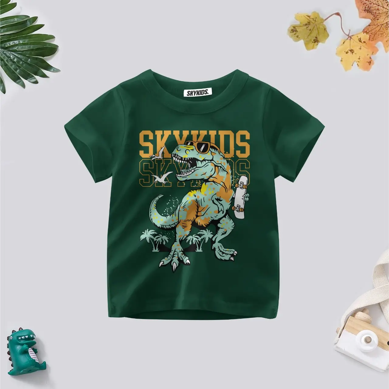 Baju Kaos Anak Cowok karakter Dinosaurus/Baju distro anak anak usia 1-6 tahun