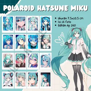 polaroid anime hatsune miku / bisa custom