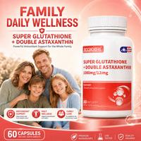 Gambar Suplemen Glutathione + Double Astaxanthin 1000/12mg, Mencerahkan Kulit & Perlindungan Antioksidan Maksimal, 60 softgel dari ACCUCHEK Nutristore Kota Tangerang 4 Tokopedia