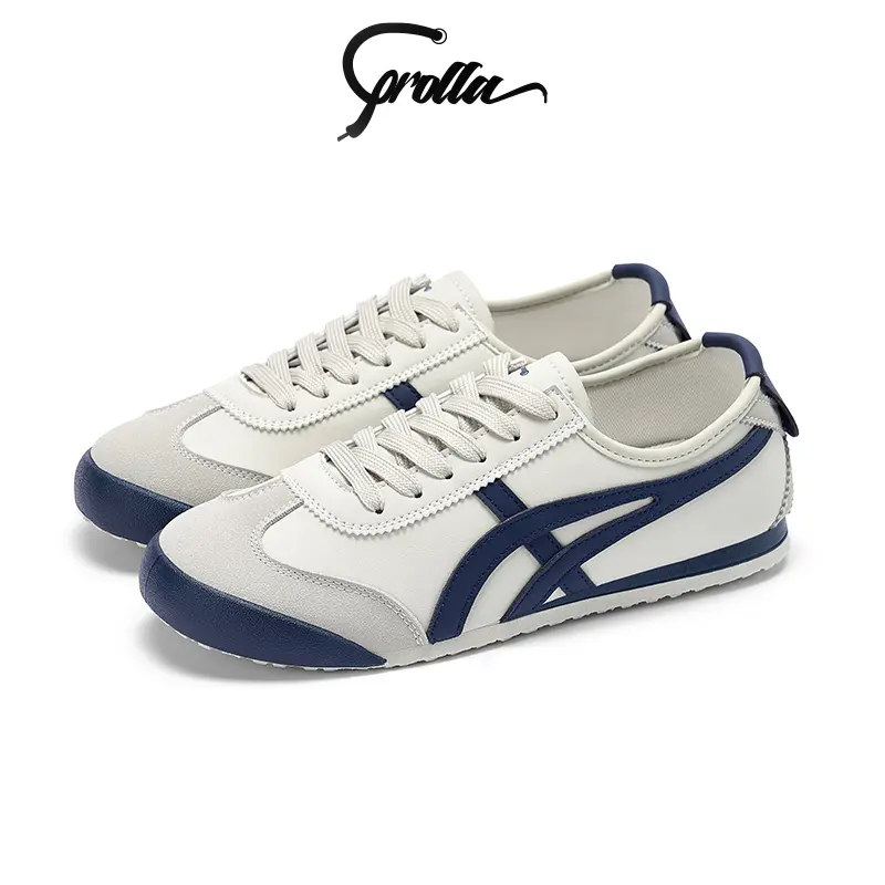 COROLLA Sepatu Olahraga Wanita Tiger-66 Sepatu Casual Sport Shoes Sneakers Viral Sepatu Kerja Main Outdoor Onitsuka BlackCoklat Merah Biru Putih Hitam 3
