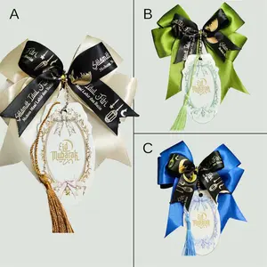 Pita Hangtag Oval 2026, Pita hangtag lebaran idul fitri ukuran besar dan sedang, pita instan langsung pakai